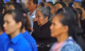 Lễ truy điệu Chủ tịch nước Trần Đại Quang tại quê hương Ninh Bình