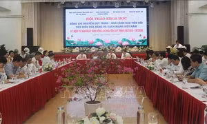 Kỷ niệm 110 năm Ngày sinh đồng chí Nguyễn Duy Trinh