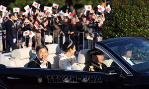 Lễ diễu hành sau đăng quang của Nhật hoàng Naruhito