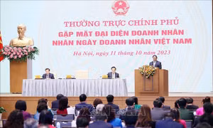 Thủ tướng Phạm Minh Chính: Chính phủ kiến tạo, đồng hành cùng doanh nghiệp phát triển