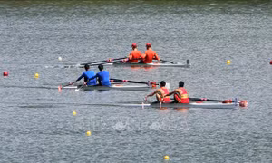 Khai mạc Giải Đua thuyền Rowing và Canoeing vô địch các Câu lạc bộ toàn quốc 