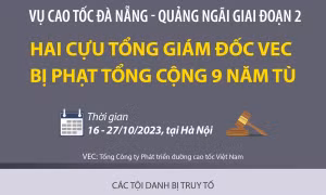 Hai cựu Tổng Giám đốc VEC bị phạt tổng cộng 9 năm tù
