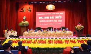 Khai mạc phiên trù bị Đại hội đại biểu Đảng bộ các cơ quan Đảng Trung ương lần thứ I