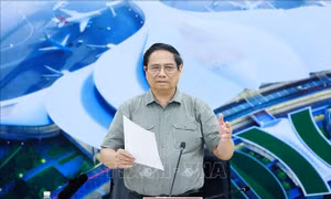 Thủ tướng Phạm Minh Chính: Mở đợt thi đua hoàn thành cơ bản sân bay Long Thành vào ngày 31/12/2025