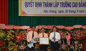 Thành lập Trường Cao đẳng Luật đầu tiên ở khu vực Đồng bằng sông Cửu Long