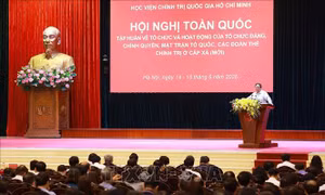 Bế mạc Hội nghị tập huấn hoạt động của tổ chức Đảng, chính quyền, MTTQ và đoàn thể chính trị cấp xã