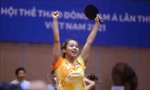 SEA Games 31: Thái Lan giành huy chương Vàng bóng bàn đồng đội nữ