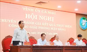 Cà Mau gắn trách nhiệm người đứng đầu với tiến độ giải phóng mặt bằng
