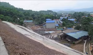 Sụt lún, sạt lở núi tại Đại Từ (Thái Nguyên) đe dọa tính mạng người dân