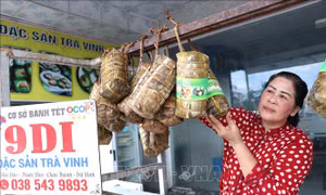 Đặc sản bánh tét Vĩnh Long khẳng định thương hiệu nhờ OCOP
