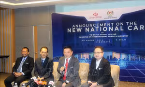 Malaysia công bố dự án phát triển xe hơi quốc gia thứ ba