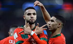 'Người tên lửa' Youssef En-Nesyri của đội tuyển Maroc