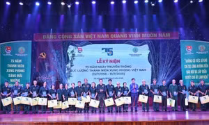 Lễ kỷ niệm 75 năm Ngày truyền thống lực lượng thanh niên xung phong