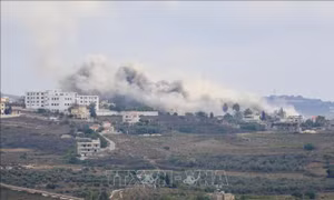 Quân đội Israel tấn công nhiều mục tiêu của Hezbollah ở Liban