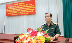 Xây dựng Đảng bộ Quân khu 9 vững mạnh về chính trị, tư tưởng, tổ chức và đạo đức