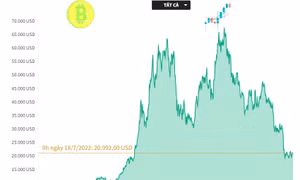 Tiền điện tử Bitcoin vẫn đang giao dịch trên 20.000 USD