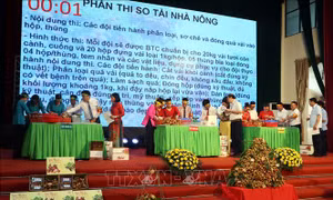 Ngày hội đua tài của những người trồng vải thiều Hải Dương
