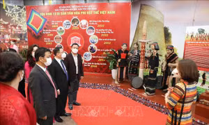 Triển lãm 'Không gian di sản văn hóa Việt Nam'