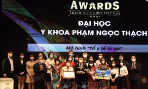 Vinh danh 10 mô hình tiêu biểu đoạt Giải thưởng Thành tựu Y khoa Việt Nam 2021