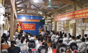 Lễ Khai giảng đặc biệt ở ngôi trường vùng lũ Tạ Khoa, Sơn La