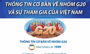 Thông tin cơ bản về nhóm G20 và sự tham gia của Việt Nam