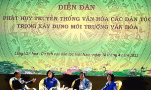 Phát huy truyền thống văn hóa các dân tộc trong xây dựng môi trường văn hóa