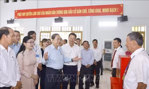 Chủ tịch Quốc hội Trần Thanh Mẫn: Sáng suốt lựa chọn đại biểu xứng đáng đại diện cho ý chí, nguyện vọng của nhân dân