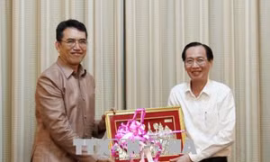 Lãnh đạo TP Hồ Chí Minh tiếp đoàn cán bộ Bộ Khoa học và Công nghệ Lào