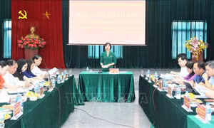 Hà Nội: Khảo sát việc thực hiện chính sách pháp luật về dân chủ ở cơ sở