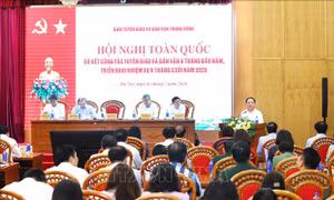 Lấy niềm tin của nhân dân làm thước đo công tác tuyên giáo, dân vận