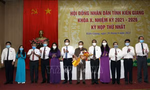 Bầu các chức danh chủ chốt HĐND, UBND tỉnh Kiên Giang 