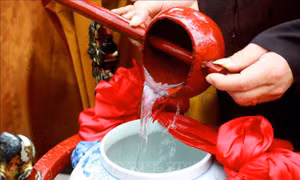 Linh thiêng Lễ rước nước trong Lễ hội Đền Trần, Thái Bình