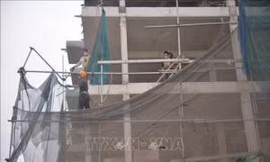 Hai nữ công nhân Quảng Ninh bị thương do sập giàn giáo