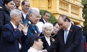 Chủ tịch nước gặp mặt các nhân vật trong Chương trình 'Việc tử tế' của Đài Truyền hình Việt Nam