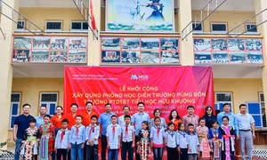 MSB tài trợ xây dựng điểm trường mới cho học sinh huyện Tương Dương (Nghệ An)