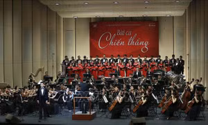 Chương trình nghệ thuật 'Bài ca chiến thắng': Bản hùng ca về lòng yêu nước 