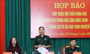 Hội thảo về 50 năm Chiến dịch phòng ngự Cánh đồng Chum - Xiêng Khoảng sẽ diễn ra tại Nghệ An 