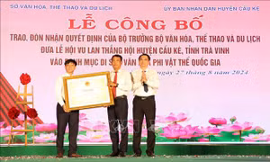 Công bố Di sản văn hóa phi vật thể cấp quốc gia Lễ hội Vu lan Thắng hội huyện Cầu Kè
