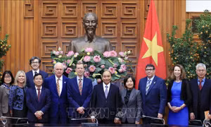 Thủ tướng Nguyễn Xuân Phúc tiếp lãnh đạo Trường Harvard Kennedy