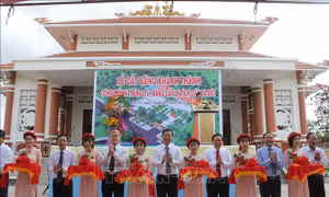 Khánh thành, trùng tu di tích Cây Da đôi và phục dựng nhà làm việc của đồng chí Nguyễn Thị Định