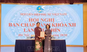 Bà Hà Thị Nga làm Chủ tịch Hội Liên hiệp Phụ nữ Việt Nam