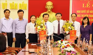 Công bố thí điểm thành lập Ban Quản lý Khu kinh tế Vân Đồn