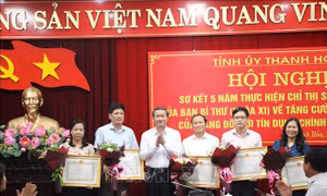 Thanh Hoá tăng cường sự lãnh đạo của Đảng đối với tín dụng chính sách xã hội