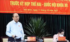 Chủ tịch nước: Hiểu đúng nghĩa 'pháo đài chống dịch' để không xảy ra ngăn sông, cấm chợ