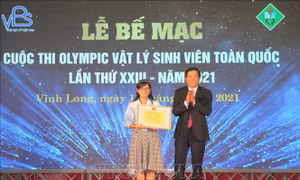 Bế mạc Cuộc thi Olympic Vật lý sinh viên toàn quốc lần thứ 23 năm 2021