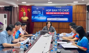 Báo Xây dựng tổ chức giải chạy 'Vững bước kiến tạo tương lai' năm 2026