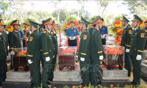 Triển khai lấy mẫu giám định ADN tại Nghĩa trang liệt sĩ thành phố Huế