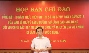 Tăng cường sự lãnh đạo của Đảng đối với công tác đưa người lao động Việt Nam đi làm việc ở nước ngoài