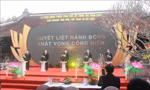 Tạo đột phá trong xây dựng môi trường văn hóa lành mạnh ở cơ sở