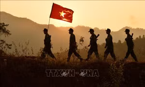 Những người tô đẹp cho mùa xuân biên giới